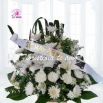 Corona fúnebre en cali