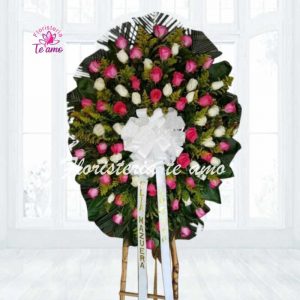 Corona fúnebre en cali